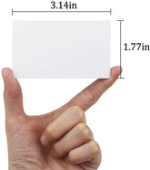 WILLOW 300 PCS Blank  Paper Kraft Cards Business Card, Small Notepads